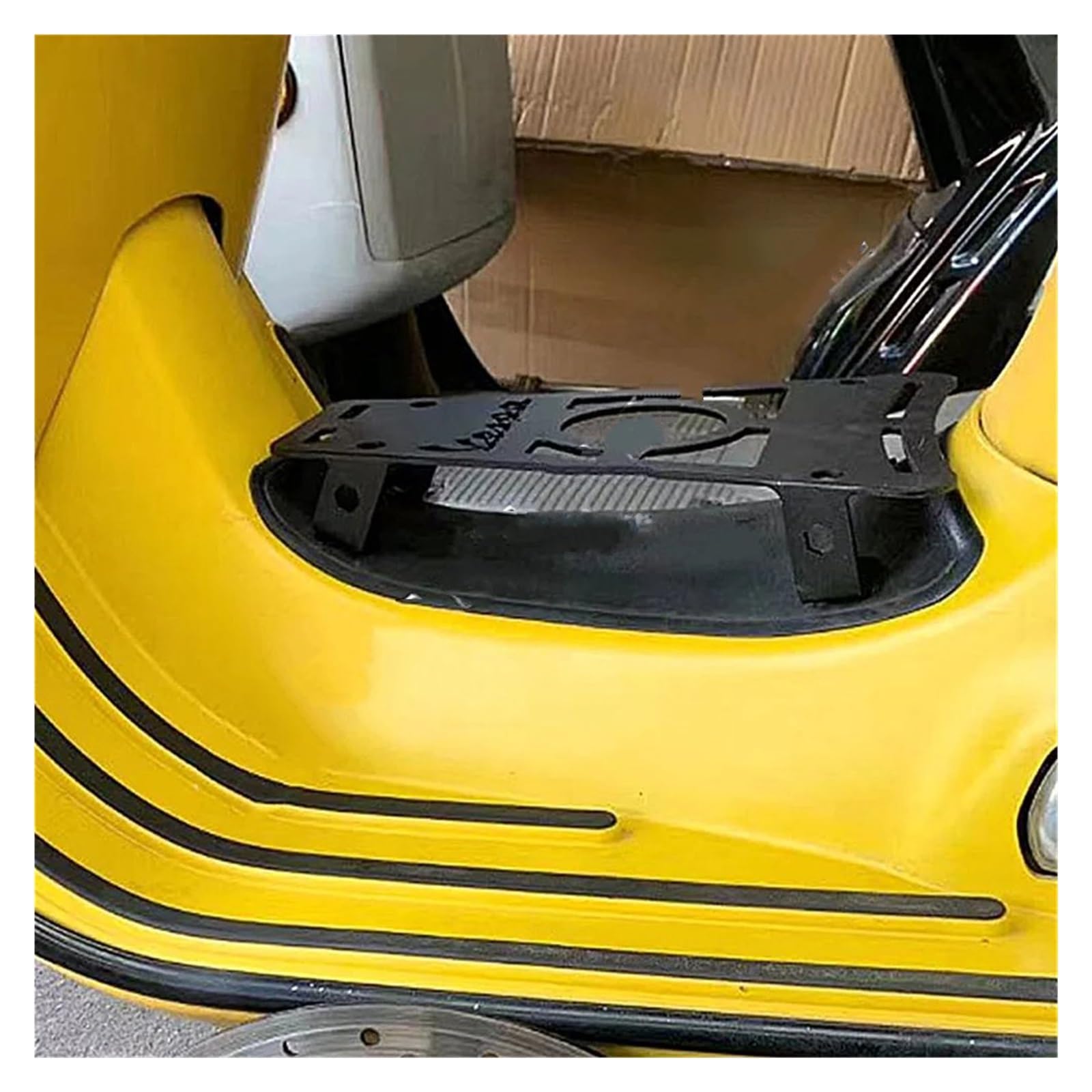 Topcase Koffer Träger Gepäckträge Gepäckbrücke Schwarz Für Vespa GT GTS