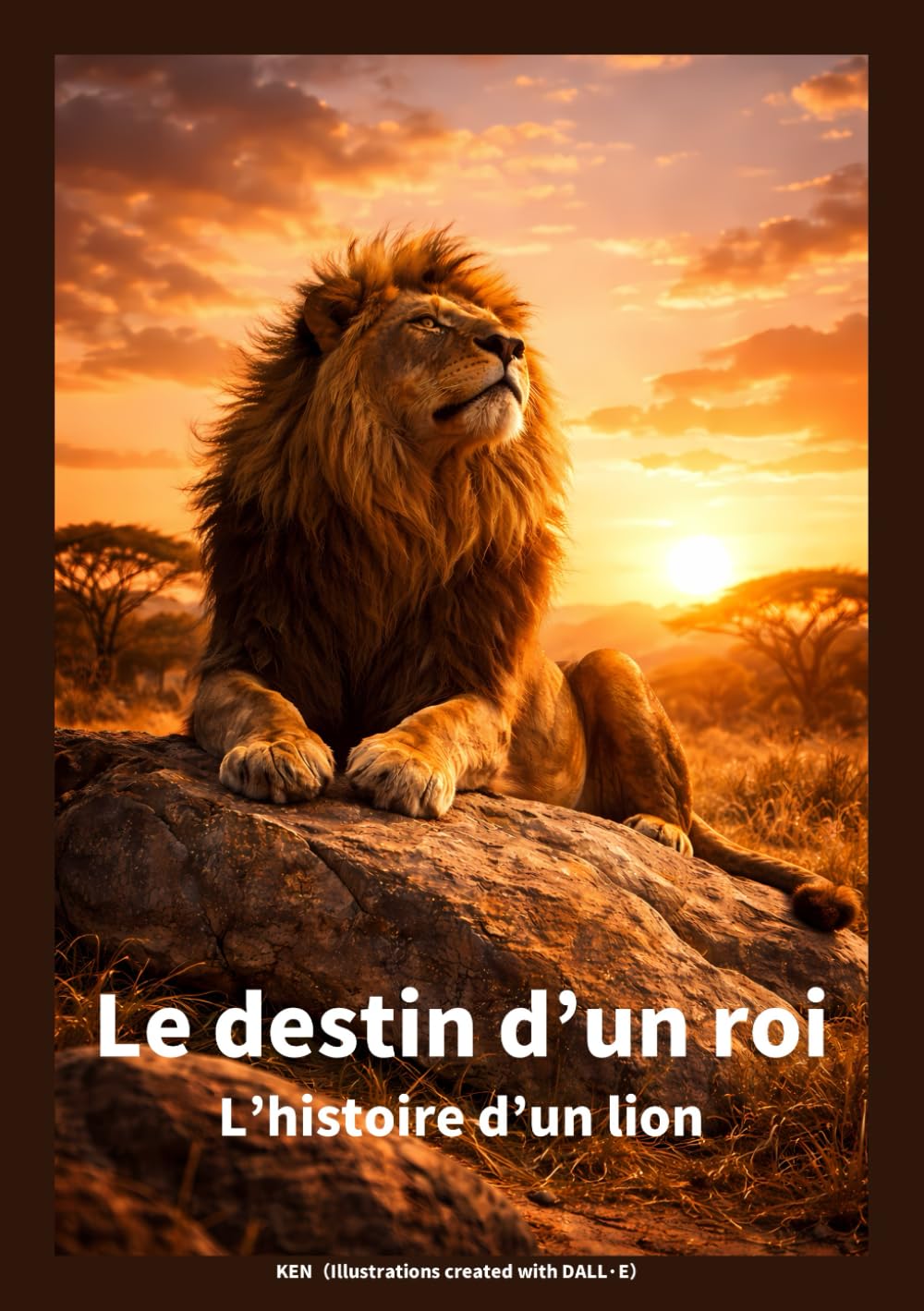 Le destin d’un roi: L’histoire d’un lion (Histoires de solitude et de silence)