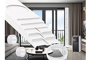 Extendable Portable AC Sliding Glass Door Kit