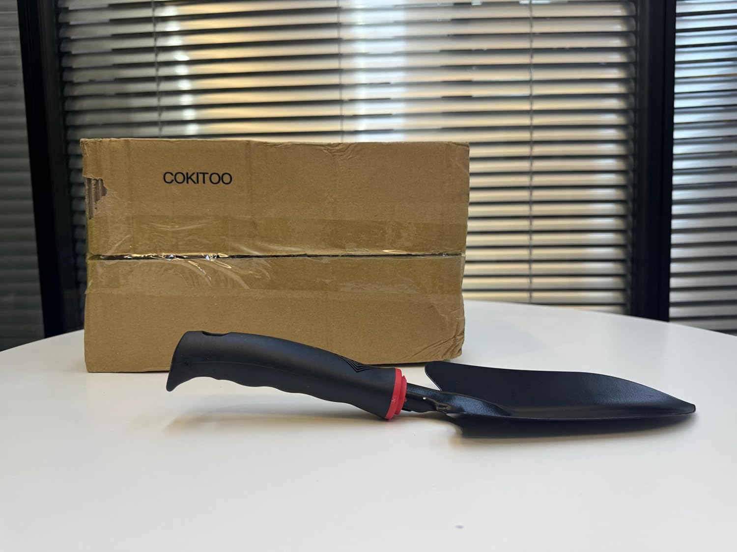 Heavy Duty Garden Trowel, Rust-Proof Aluminum Hand Shovel with Ergonomic Non-Slip Grip for Digging & Planting