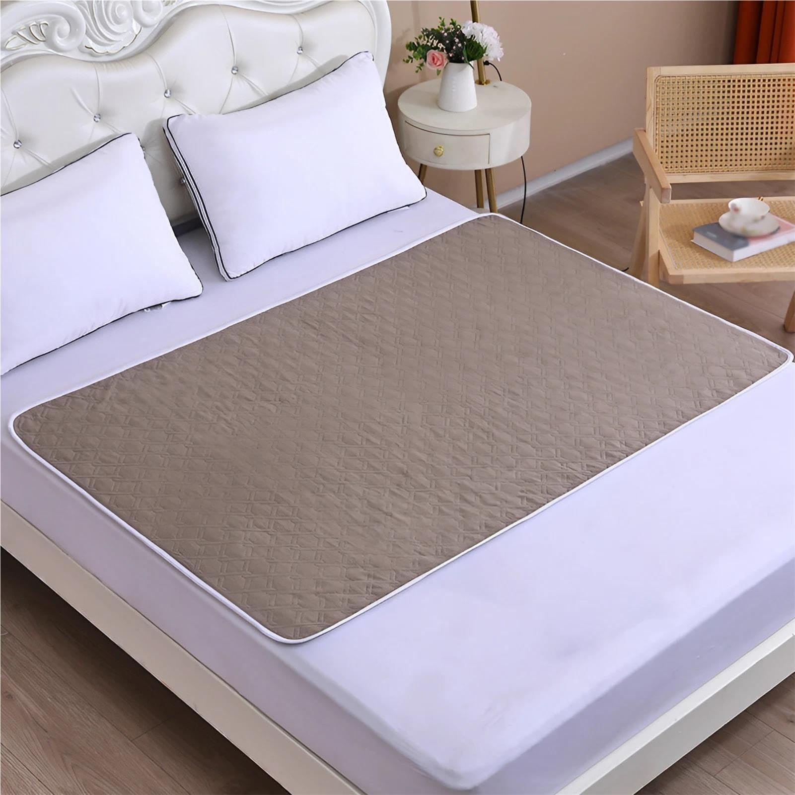 Protector De Cama Lavable | Empapadores Absorbentes Color Sólido