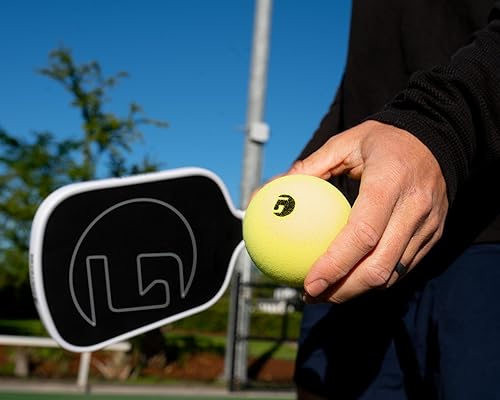 Miniatura 3 de GAMMA Pelotas de espuma para pickleball bibliotecario, bolas de espuma para práctica de pickleball con verdadero rebote en todas las superficies,