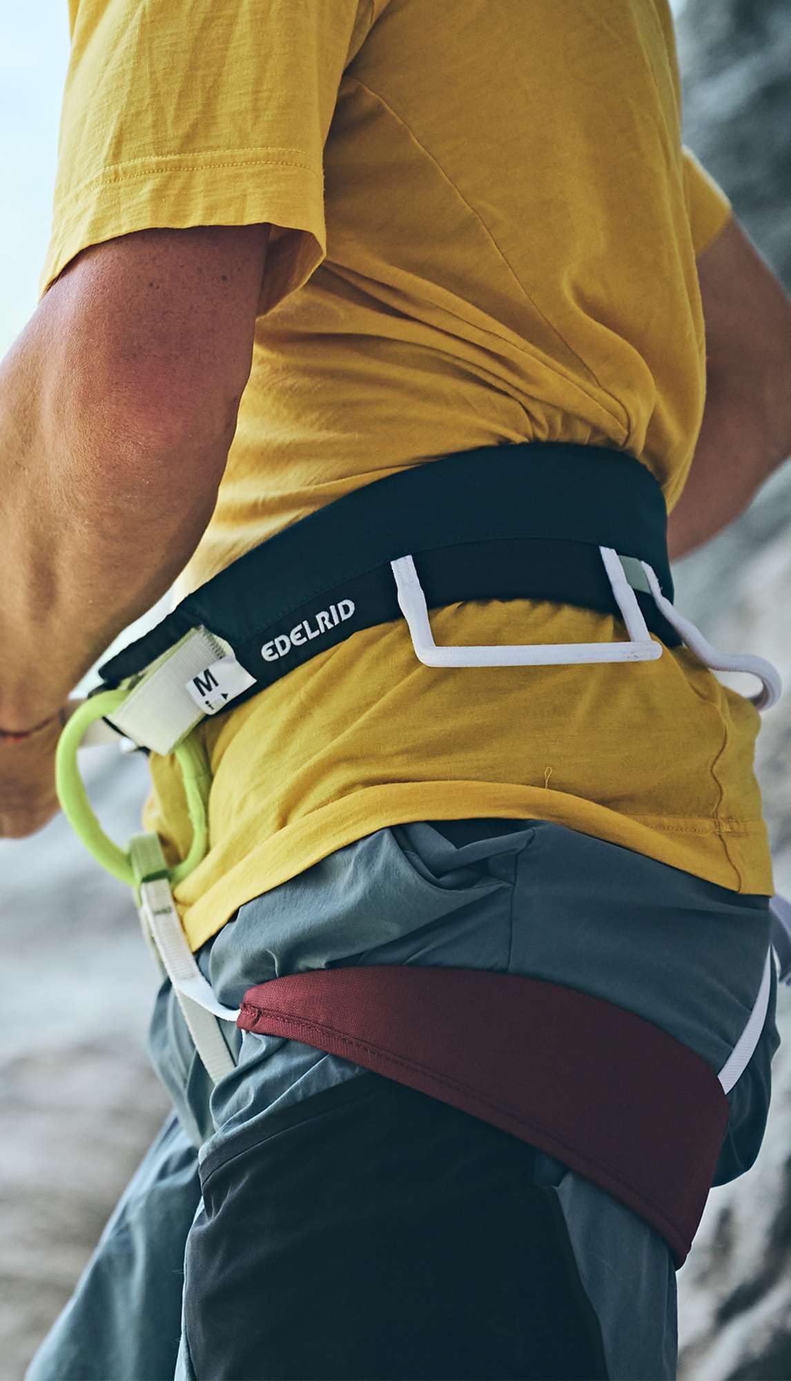 EDELRID - Moe 3R, Imbrago Arrampicata ecosostenibile - L
