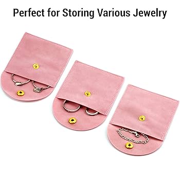Amazon.com: IFAMIO 6 Pcs Jewelry Pouch Bags Velvet Jewelry