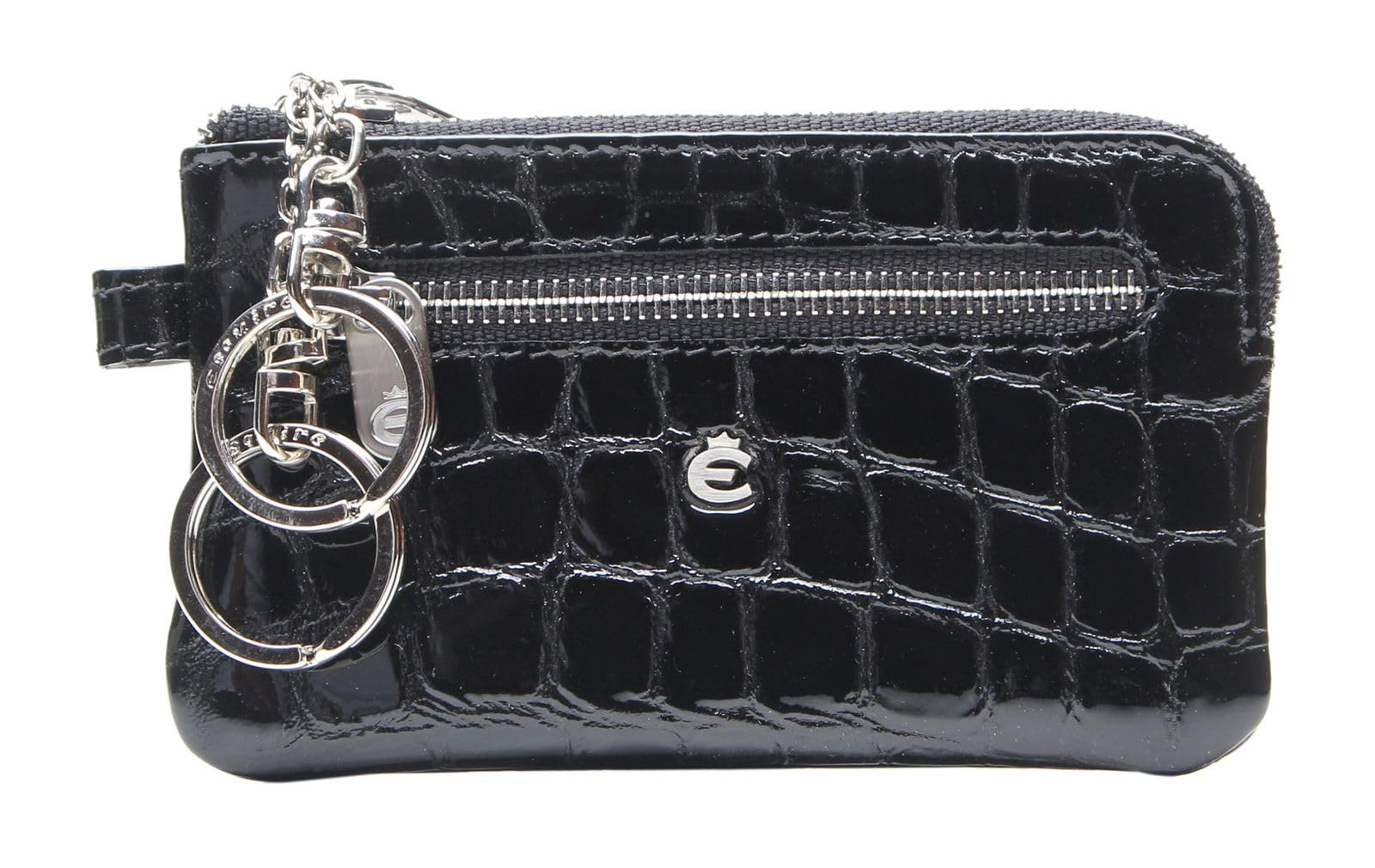 Esquire Schlüsselmäppchen Nizza Key Case Black schwarz