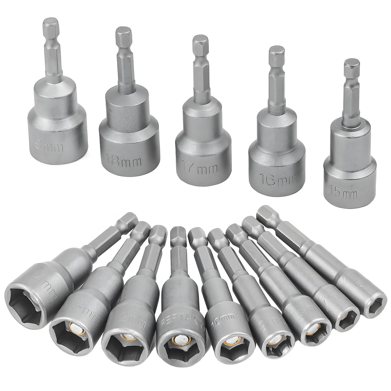 Sourcingmap A15072400ux0044 5.5 Mm 1/4-Inch Hex Shank Socket Nut Setter - View #5