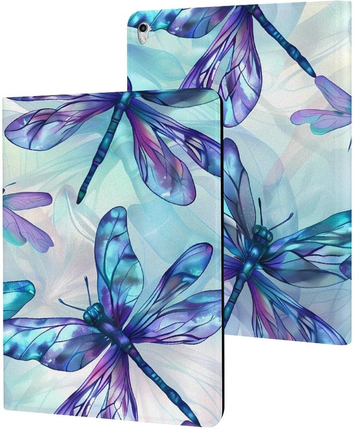 Flying Dragonflies Printed Case Trifold Stand Protective Cover Compatible with ipad Pro/2016 ipad Pro (9.7in)