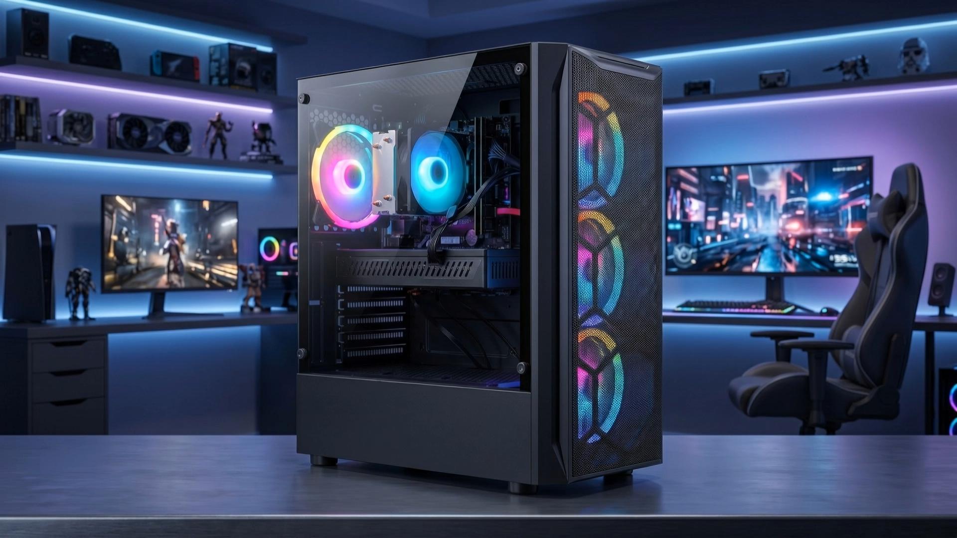 Amazon.com: STGAubron Gaming PC Desktop, Intel Core i7 up to 3.9G 