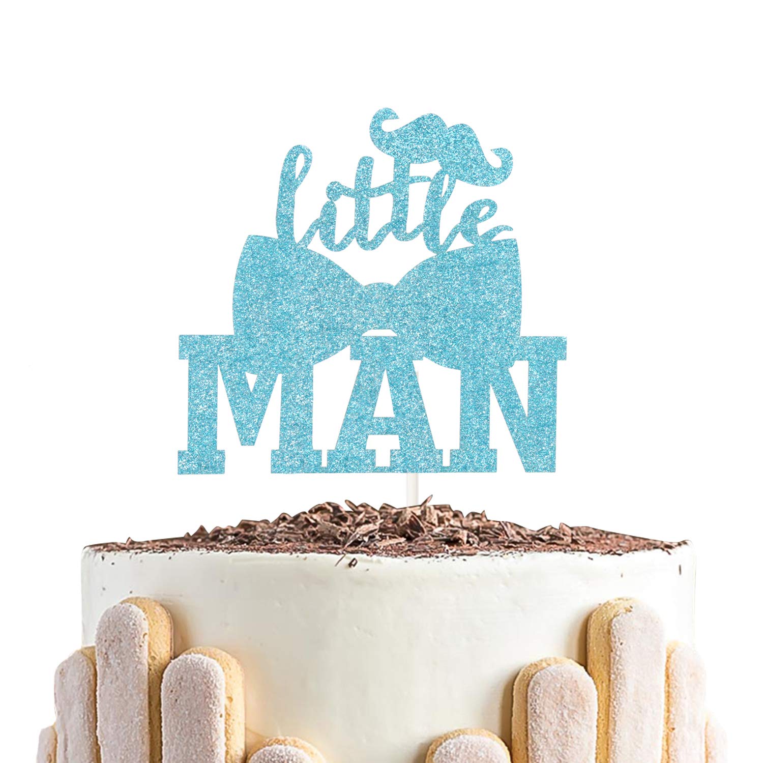 Buy Blue Little Man Mustache Cake Topper Baby Boy Birthday Baby Shower