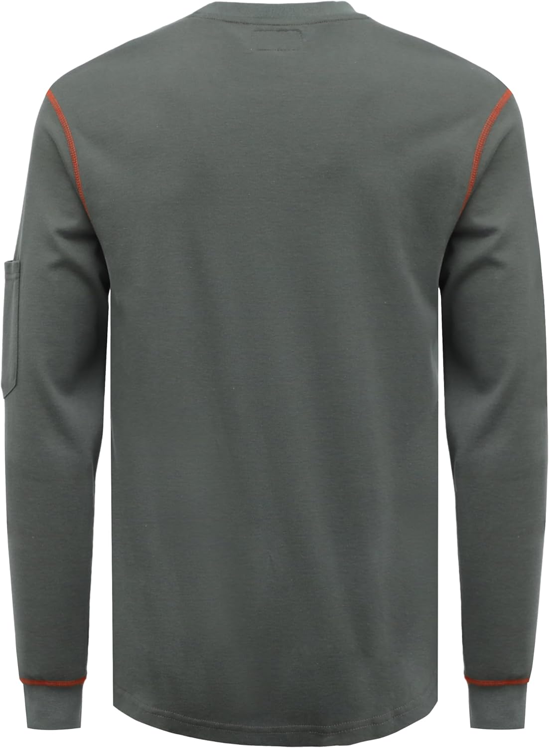 VATRENUS FR Shirts Crewneck 5.5oz Lightweight Flame Resistant 100% Cotton Men's Pre-Washed Fire Retardant Workwear - Image 4