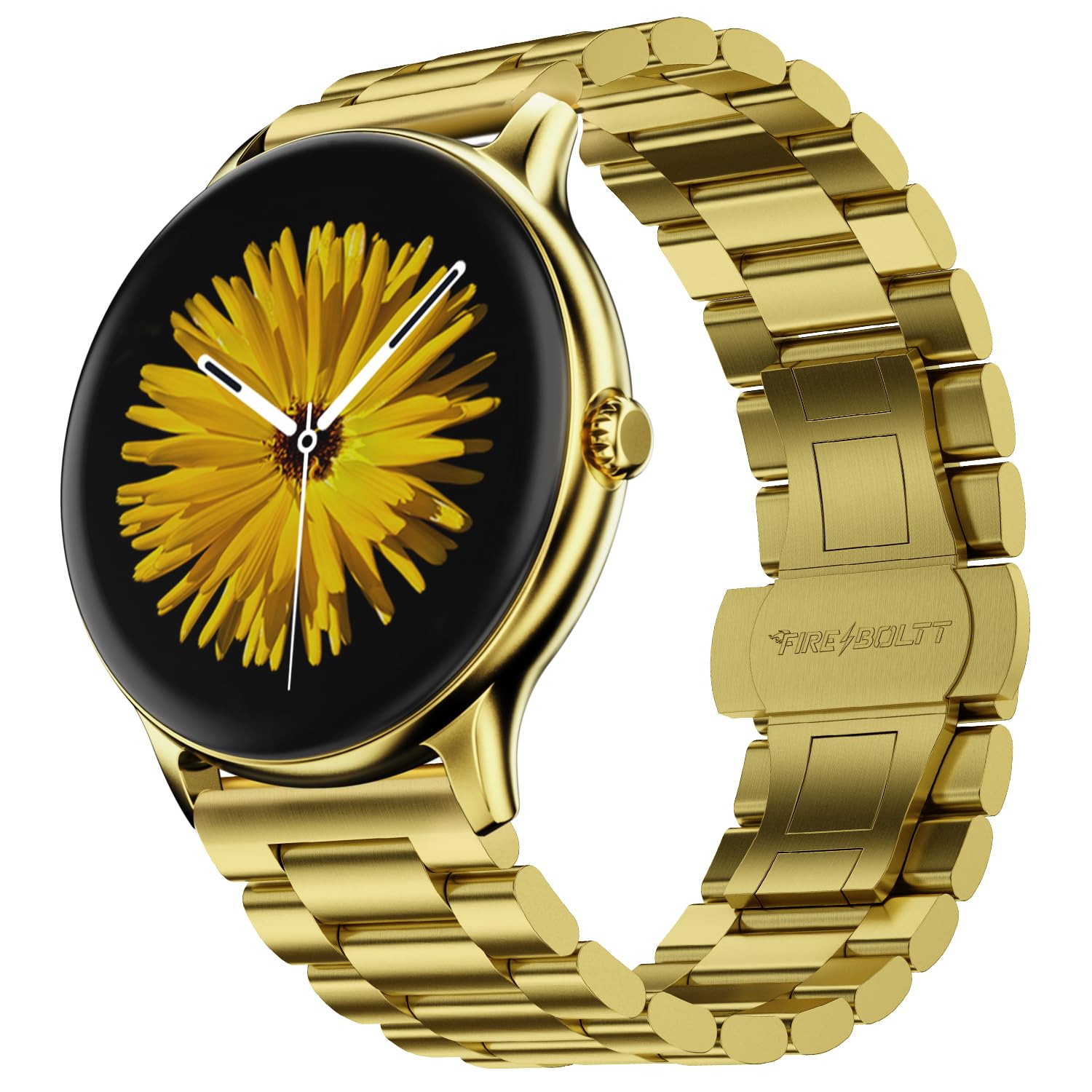 Fire-Boltt Newly Launched Phoenix Ultra Blaze Luxury Stainless Steel, Bluetooth Calling Smart Watch, AI Voice Assistant, Metal Body with 120+ Sports Modes, SpO2, Heart Rate Monitoring (Gold)-image-26