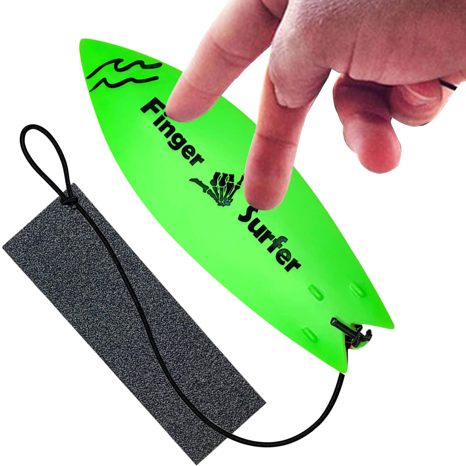 Generico Tabla de Surf Finger Wind - Mini Tabla de Surf para Dedos, portátil Creativo para Ventana de Coche | Teclado Ligero para Ventana de Windsurf en el Coche, diversión an