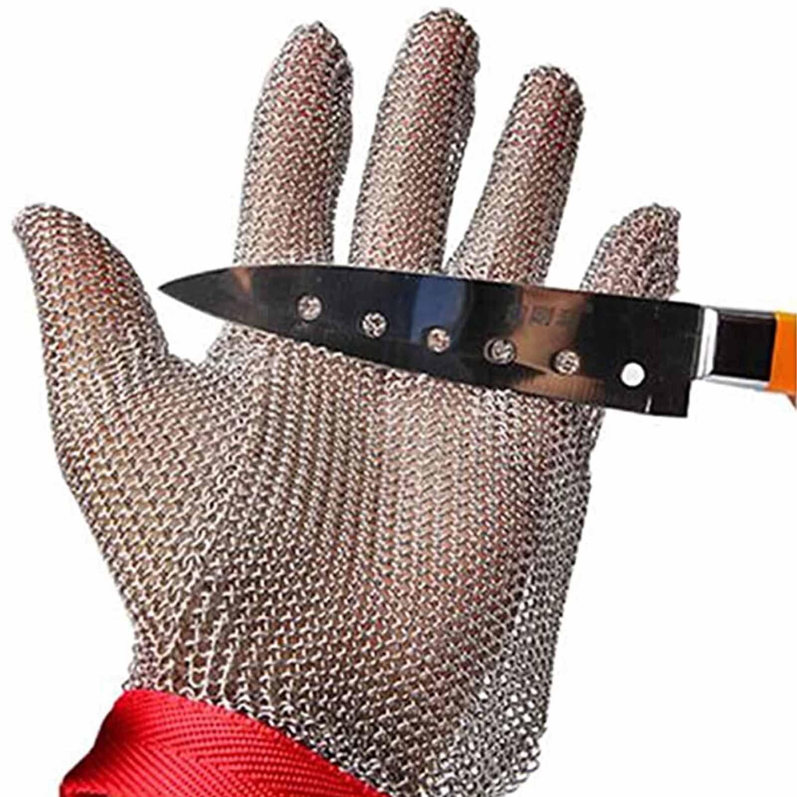 Rękawice odporne na przecięcie rękawice do kontaktu z żywnością, bezpieczne rękawice robocze do krojenia i rzeźbienia mandoliny (rozmiar XXS/jeden w zestawie)