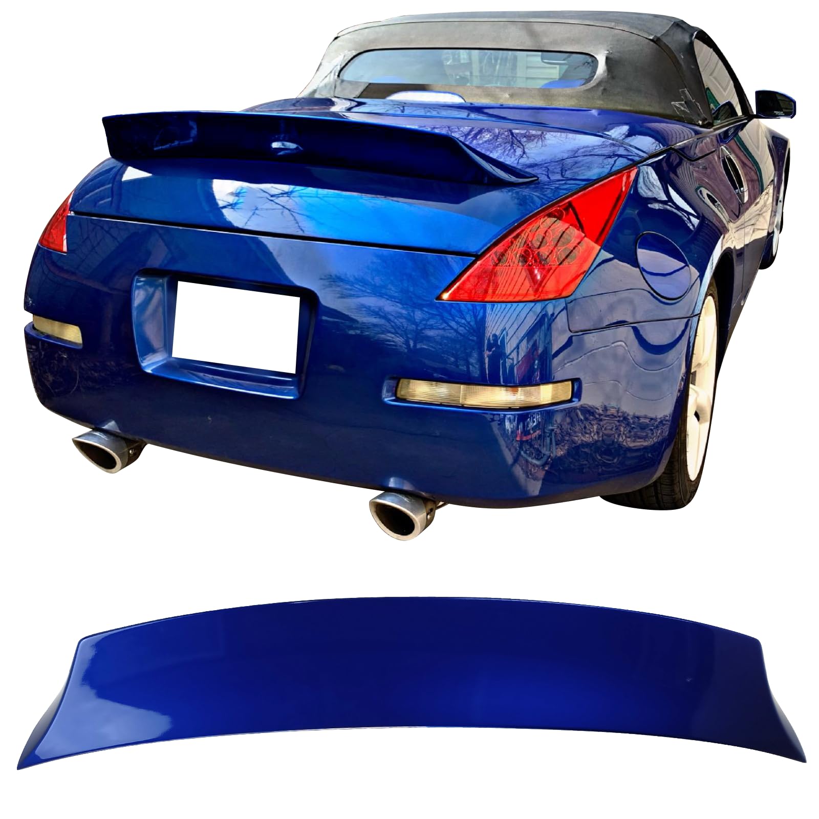 Amazon.com: Trunk Spoiler Compatible with 2003-2009 Nissan 350Z 2