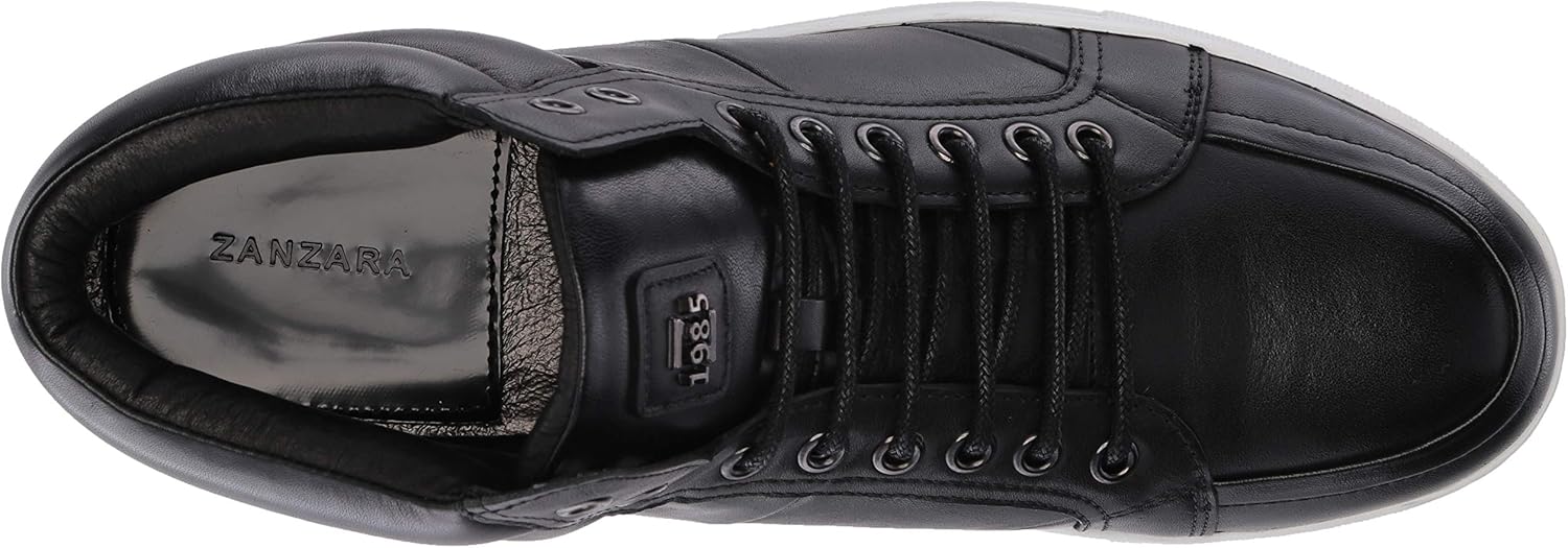 Zanzara Men's Tassel Sneaker 8.5 Black