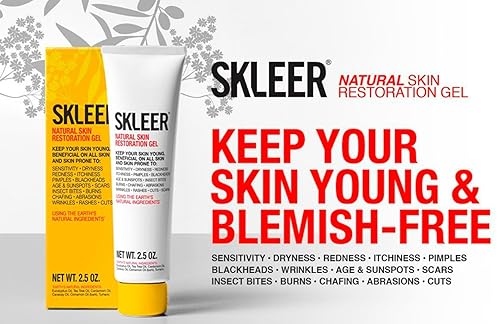 Miniatura 4 de SKLEER - Gel de restauración natural de la piel, todo tipo de piel, para una piel mejor apariencia (2.5 onzas)