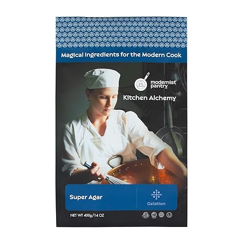 Miniatura 10 de Polvo de agar, sin transgénicos, vegano, certificado kosher, 2 oz.