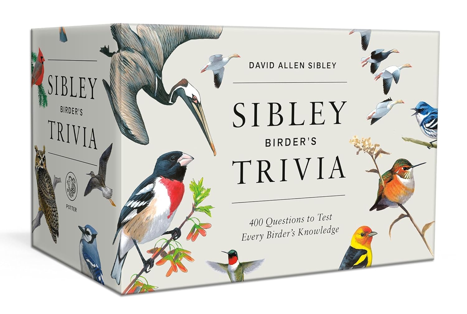 Sibley Birder’s Trivia: A Card Game: 400 Questions to Test Every Birder’s Knowledge (Ultimate Trivia Card Games)