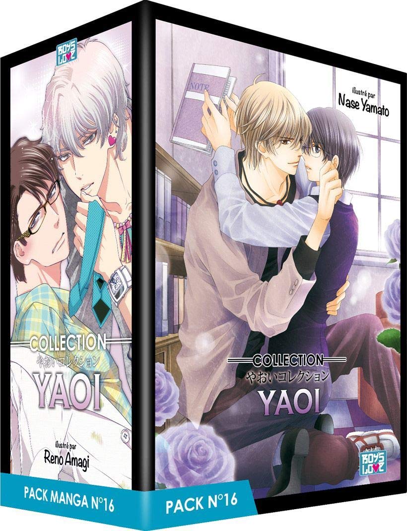 Pack boy's love - partie 16 - 5 manga (livres) - yaoi