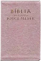 BÍBLIA DE ESTUDO JOYCE MEYER | NVI | LETRA MÉDIA | CAPA ROSA
