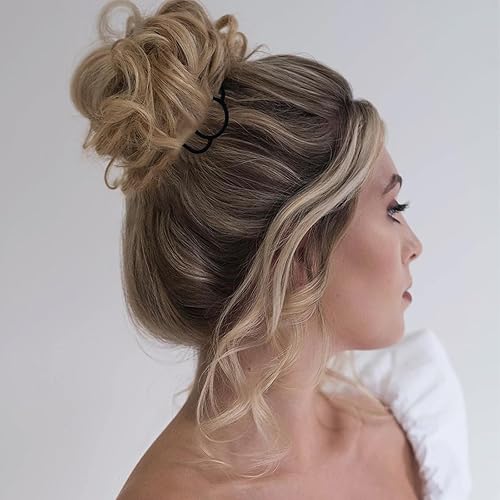 Miniatura 5 de 10 peines laterales de metal para el cabello, pinzas de horquilla para el cabello, peine de giro francés, barra de pelo updo, herramientas de