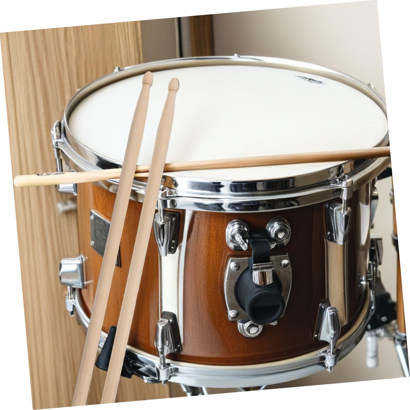 Holz Drumsticks 5a, 12 Paar, Klassische Stäbe für Musiker | Beige Ausführung, Angenehmer Griff mit Präziser Verarbeitung, Geeignet für Bandproben und Unterricht