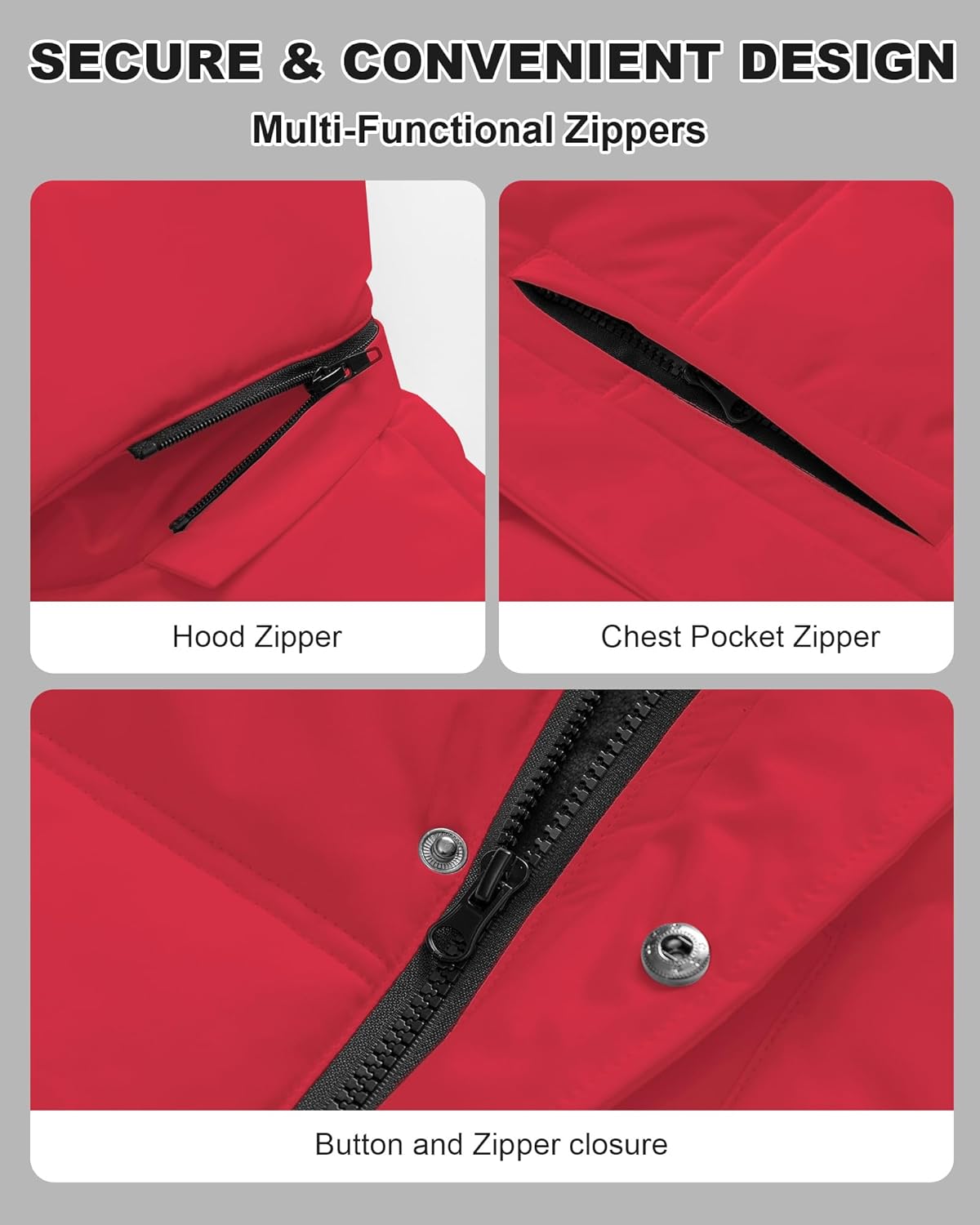 Men's Puffer jacket Waterproof Winter coat Parka jacket Warm & Thicken Ski jackets Snowboard coat - Image 6