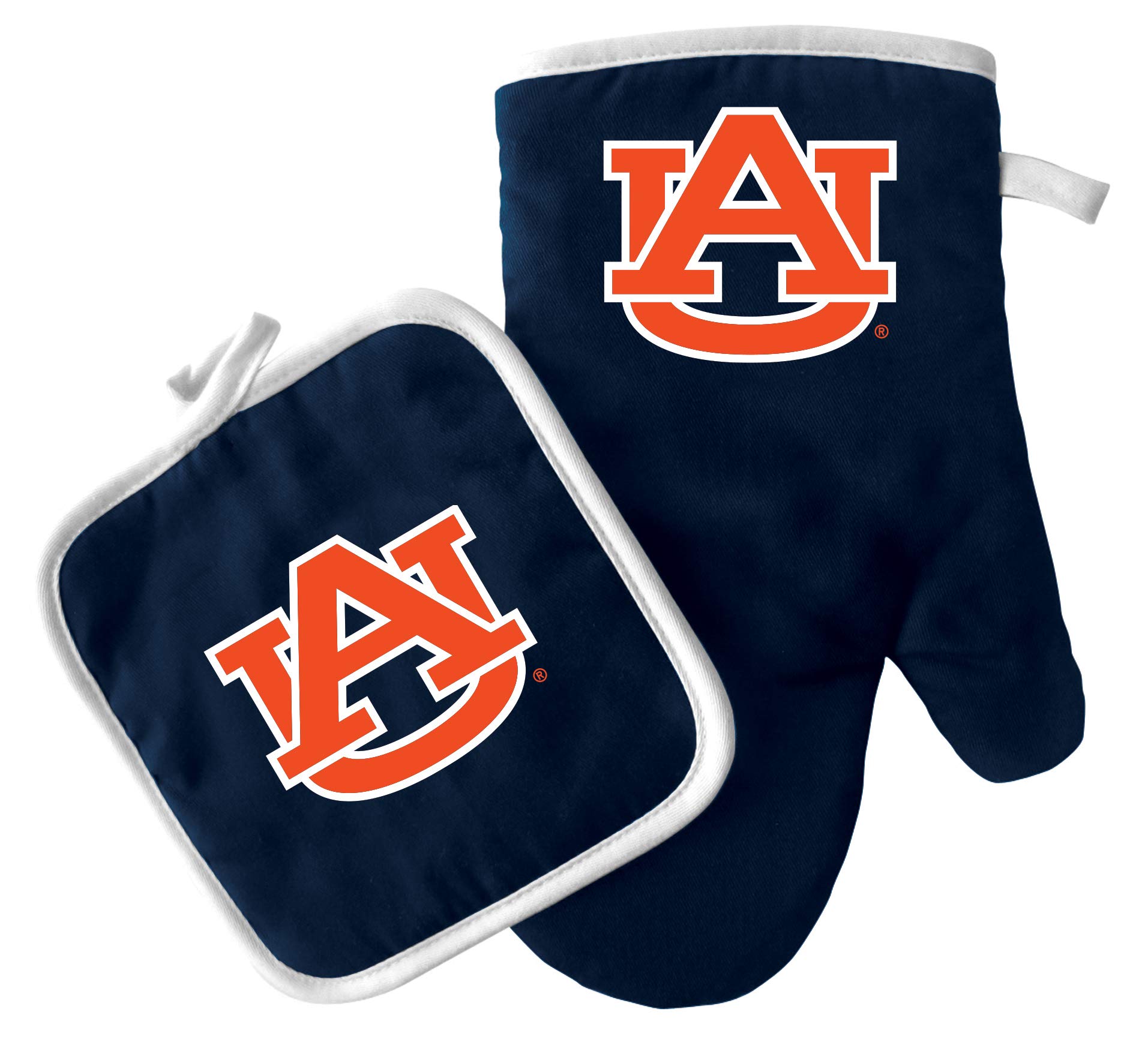 Auburn Tigers - Juego de manoplas para horno y ollas