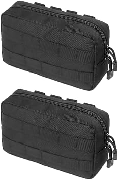 TRIWONDER Molle Pouches Tactical Admin EDC Gear Utility Pouch Waist Bags for Small Tool Horizontal Modular Organization