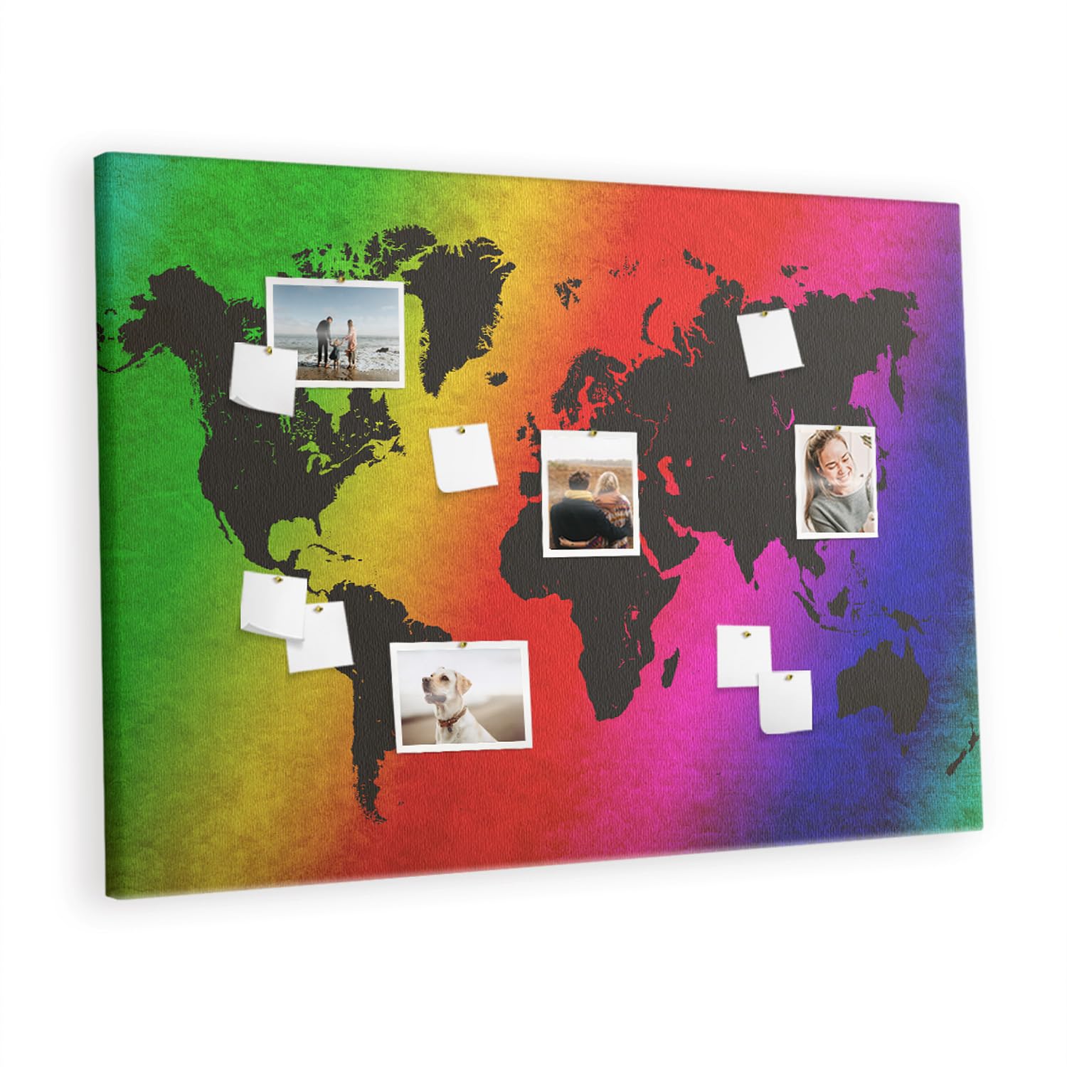 Tableau en liège mural 140x100 pour ranger ses notes et vider son bureau