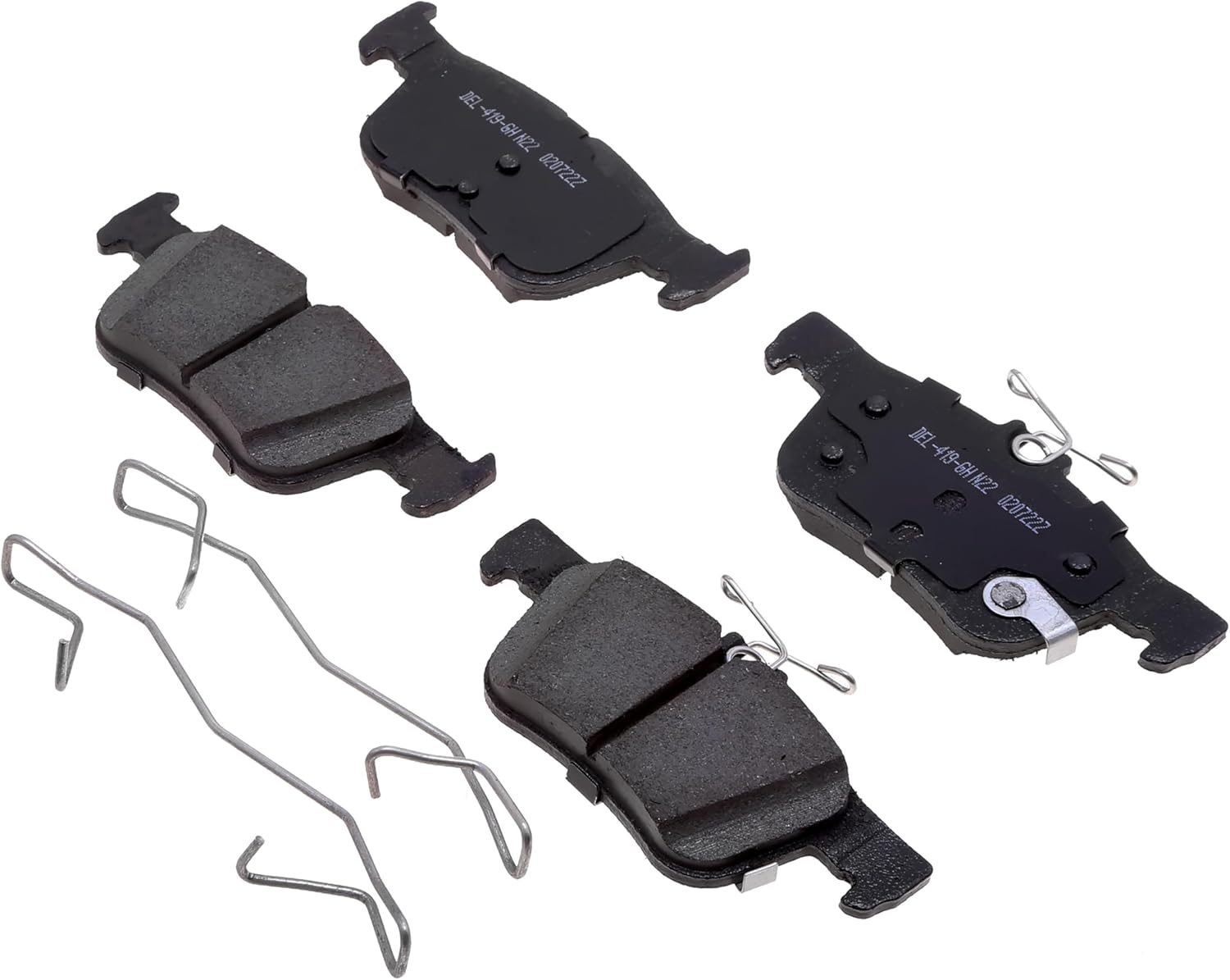 ACDelco Gold 17D1833CH (19456739) Ceramic Rear Disc Brake Pad Set