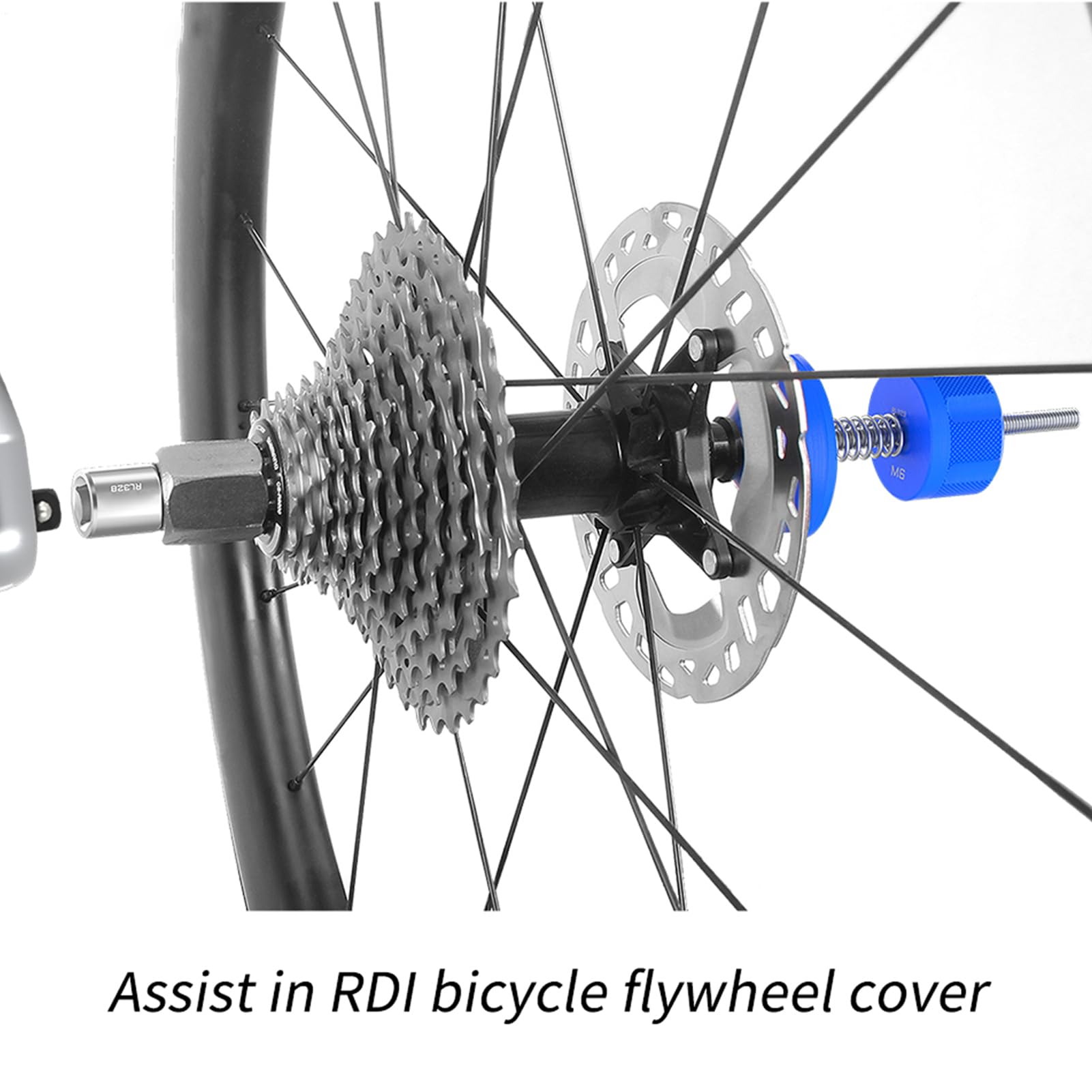 Generisch Utensili per la riparazione di mozzi | Strumento di rimozione cuscinetti interni per mountain bike, officina, trail, guida urbana, garage, casa