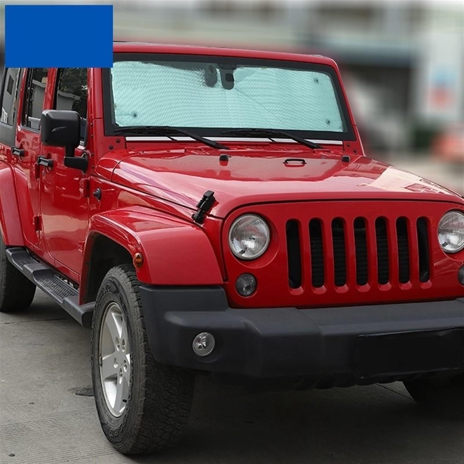 Protector Solar Lateral Coche para Jeep para Wrangler JK 2/4 Puertas 2007-2017, Parasol para Ventana Trasera Y Delantera De Coche, Cubierta Aislante, Almohadilla Sombrilla De Coche (Color : For 4 DOO