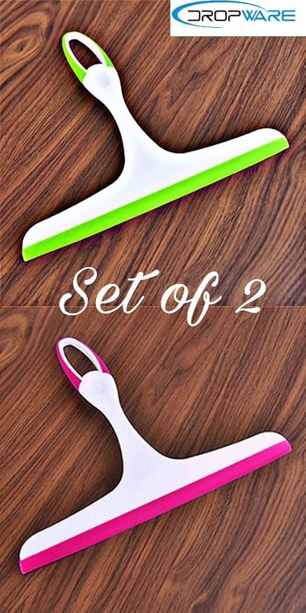 Dropware Set of 2 Squeegee Kitchen Wiper (Multi Colors)
