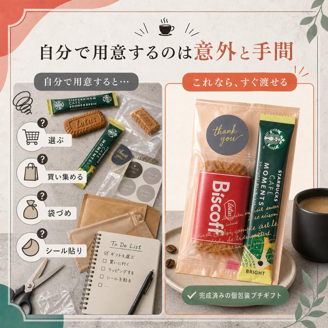 Amazon.co.jp: プチギフト 12個入 スタバ ロータスカラメルビスケット