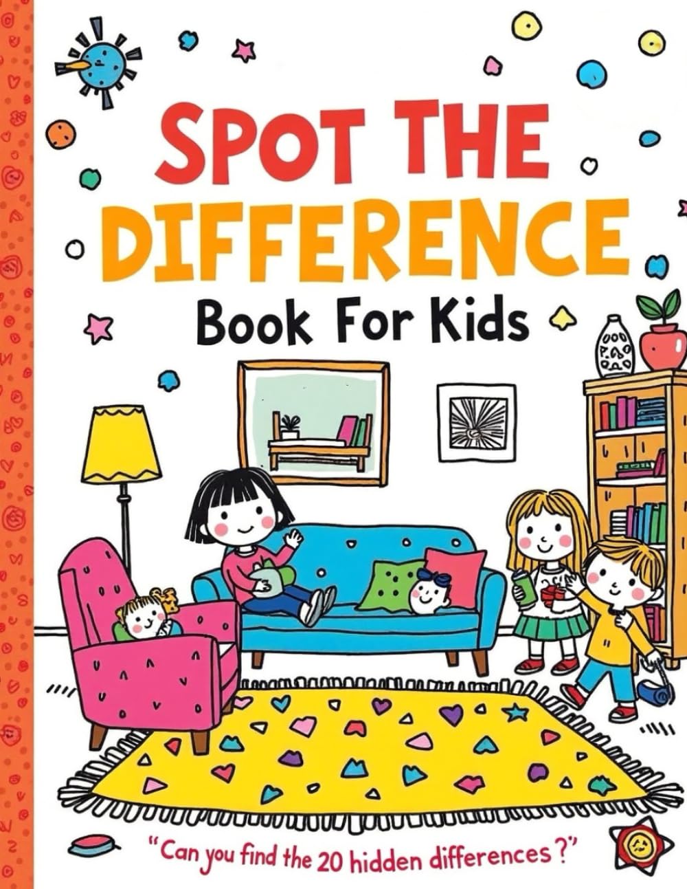 Everyday life at home Spot The Difference with cover