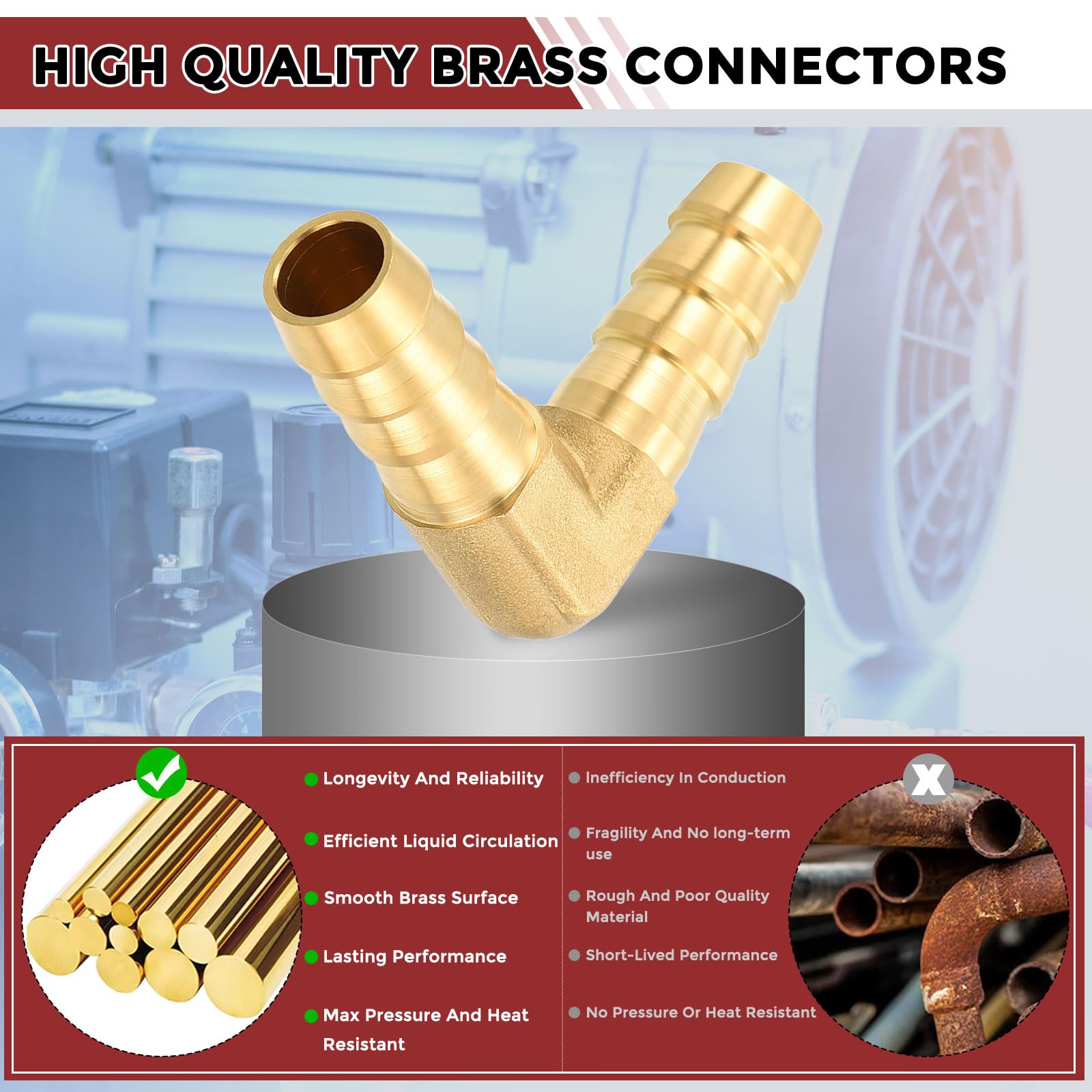 Kozelo Pack of 5 90 Degree Hose Elbow - Image 4