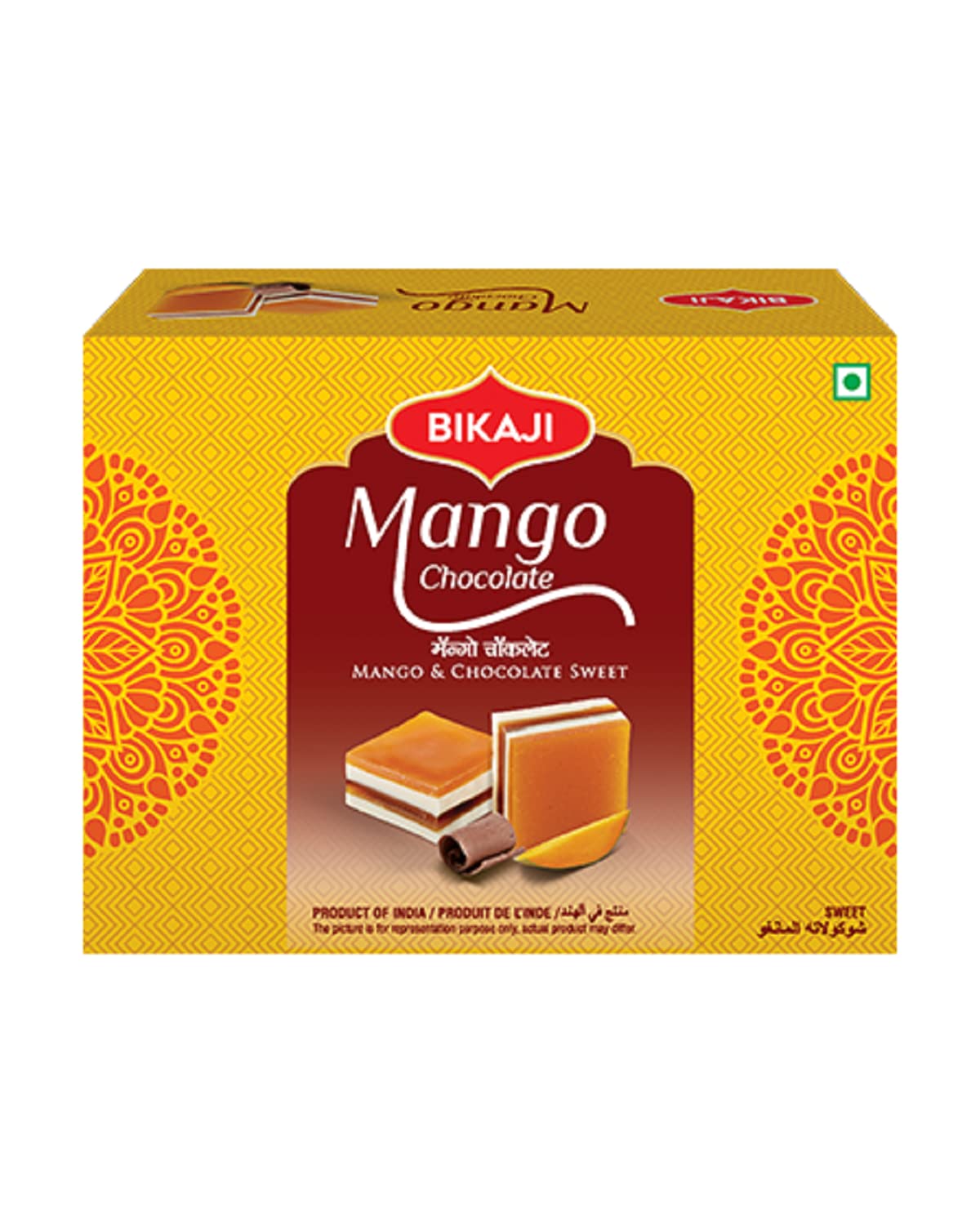 See full amazon price history chart for Bikaji Aslee Bikaneri Indian Sweet Mango Chocolate Barfi, 250 g (Pack of 2) Bikaji Aslee Bikaneri Indian Sweet Mango Chocolate Barfi, 250 g (Pack of 2) (B07ND7Y63Z) Amazon Price History, Amazon Price Tracker