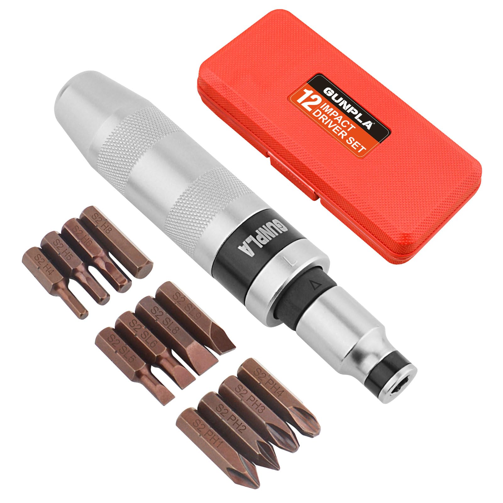 Gunpla 12pcs Impact Screwdriver Bits Set