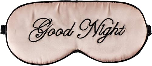 Antifaz de seda para dormir para mujeres y hombres, suave para mujer, ultra ligera, correa ajustable, de satén, para noche, para dormir toda la