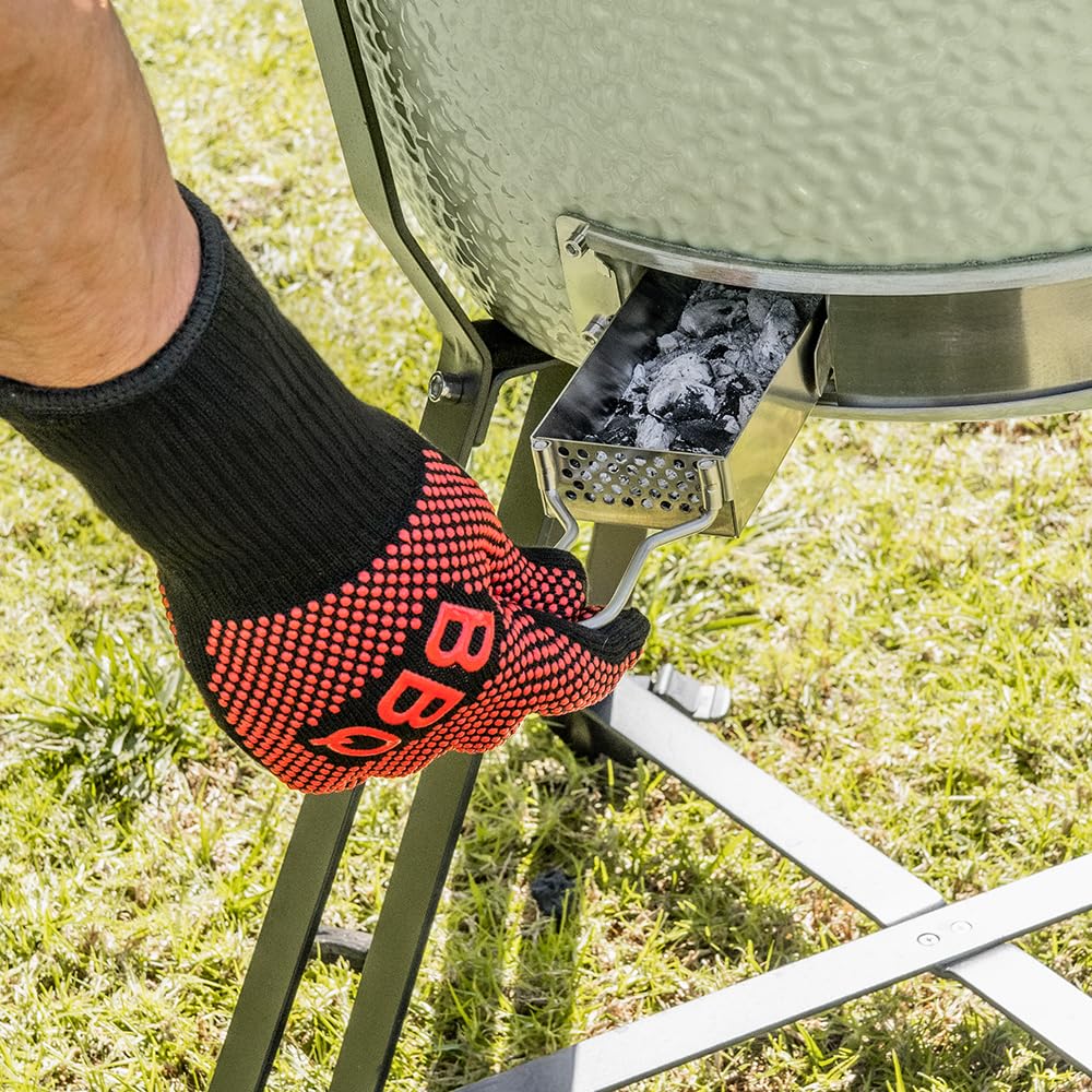 Cecotec Attrezzi per Barbecue Acciaio Inox, Set Utensili Barbecue DragonPack 6600 M, Versatilità e Comfort con Pinze, Raccoglicenere ed Espansore Griglia per Maggiore Capacità e Precisione