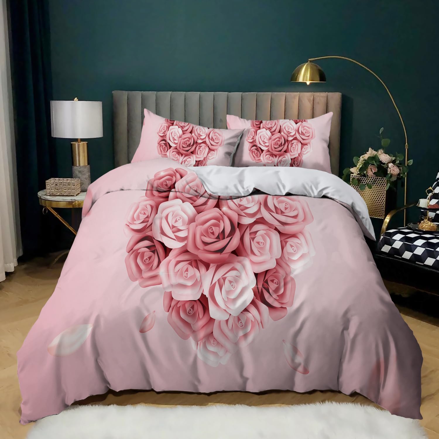 Copri Piumino Singolo WQIZXCW Set Copripiumino Singolo Spazio