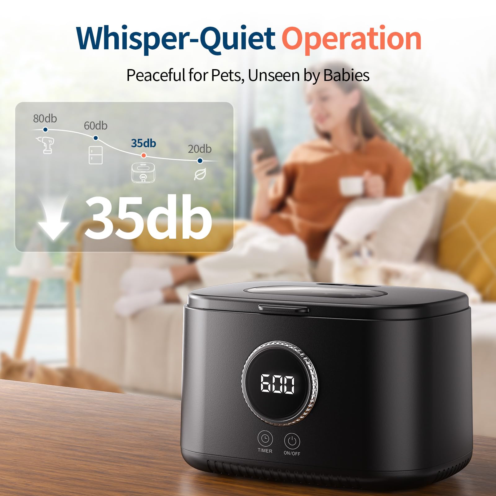 Limpiador ultrasónico para joyas, máquina de limpieza ultrasónica de 47 kHz
