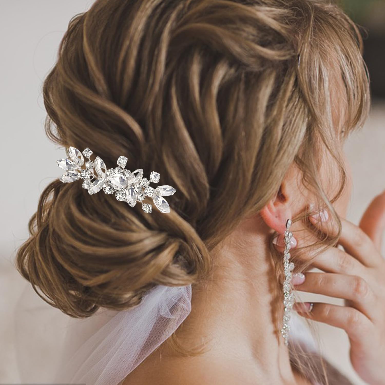 Diamond Hairpiece Black Diamond hair piece, different colors | Online shop  main image 3