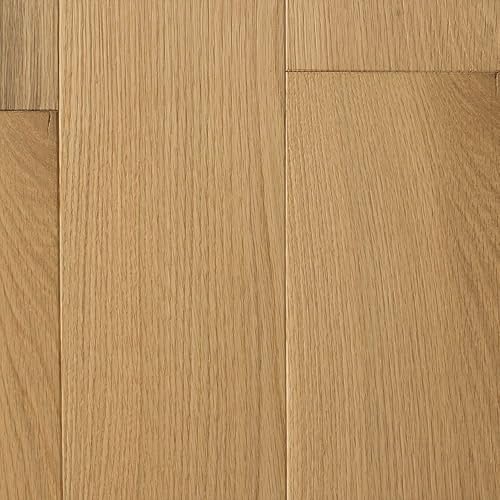 210-CA-WO-6-L Castillian 6" Wide Wire Brushed Engineered White Oak Hardwood Flooring with Low Gloss - Sold by Carton (14.8 SF/Carton) - Natural