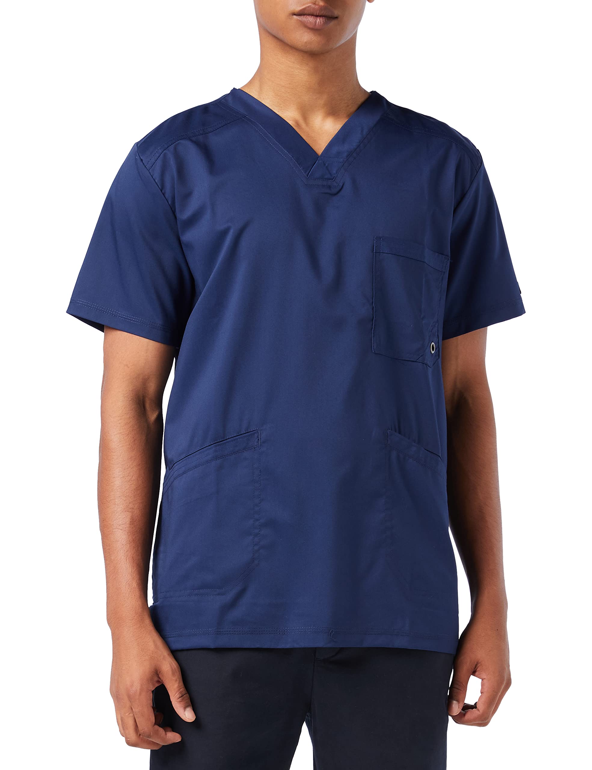 Smart Uniform Men's V-Neck Tunic, navy blue, XXL