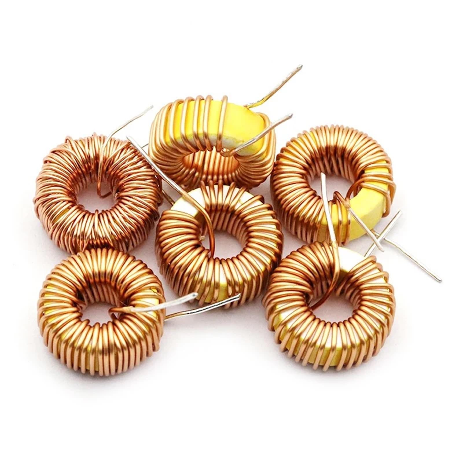 5Pcs 5026 Toroid Inductor 3A Winding Magnetic Inductance 22uH 33uH 47uH 5647uH 100uH 220uH 330uH 470uH Inductor(100uH)