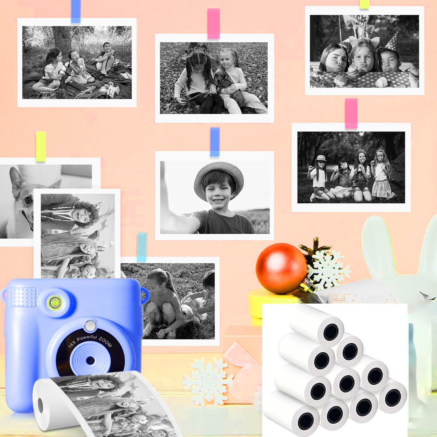 10 rollos de papel térmico para recibos, mini impresora térmica, caja registradora, POS, rollo de papel de recibos, se adapta a todos los terminales de tarjetas de crédito