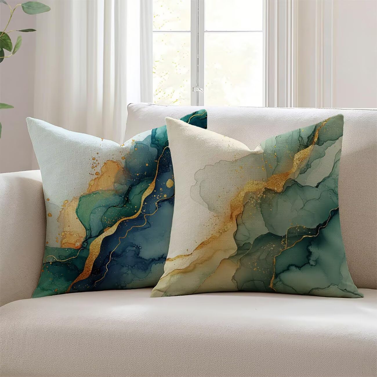 Housses de coussin pour coussin canapé et salon de jardin bleu roi pour vos soirées en terrasse