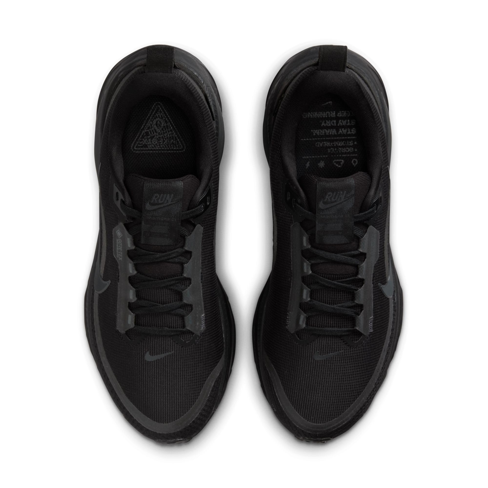 Nike Vomero 18 Gore-Tex HQ7002 - Zapatillas de Correr Impermeables para Mujer, con Detalles Reflectantes, Negro Antracita, 38.5 EU